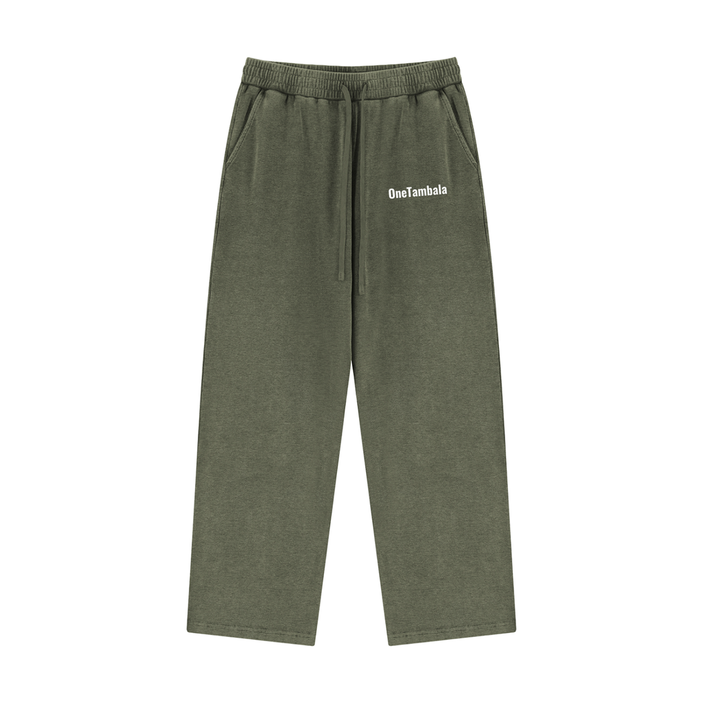 Unisex Mineral Wash Waffle Sweatpants