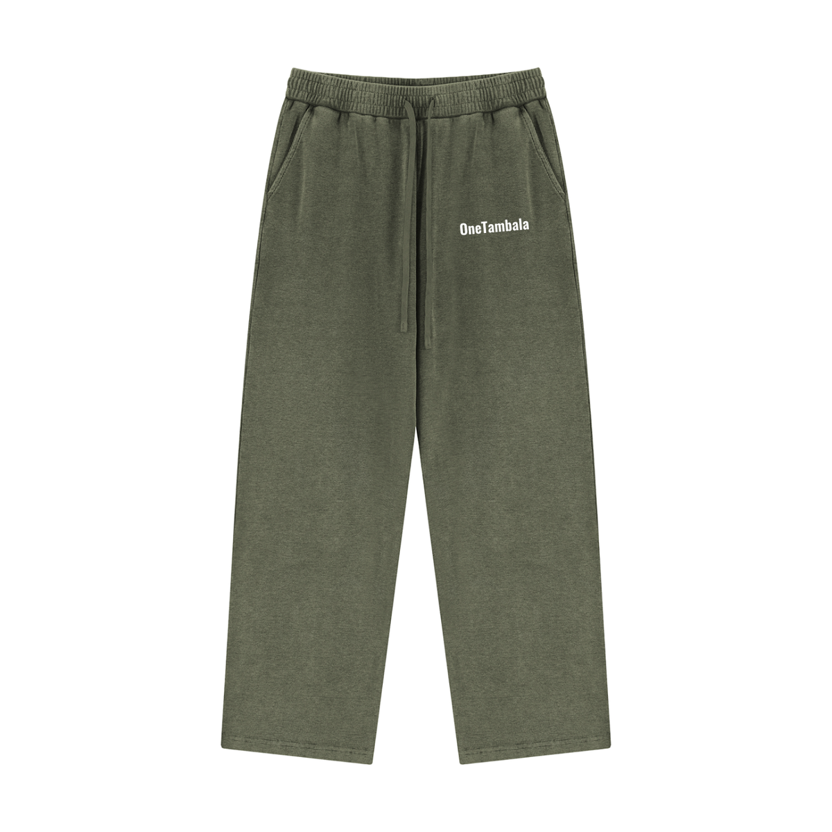Unisex Mineral Wash Waffle Sweatpants