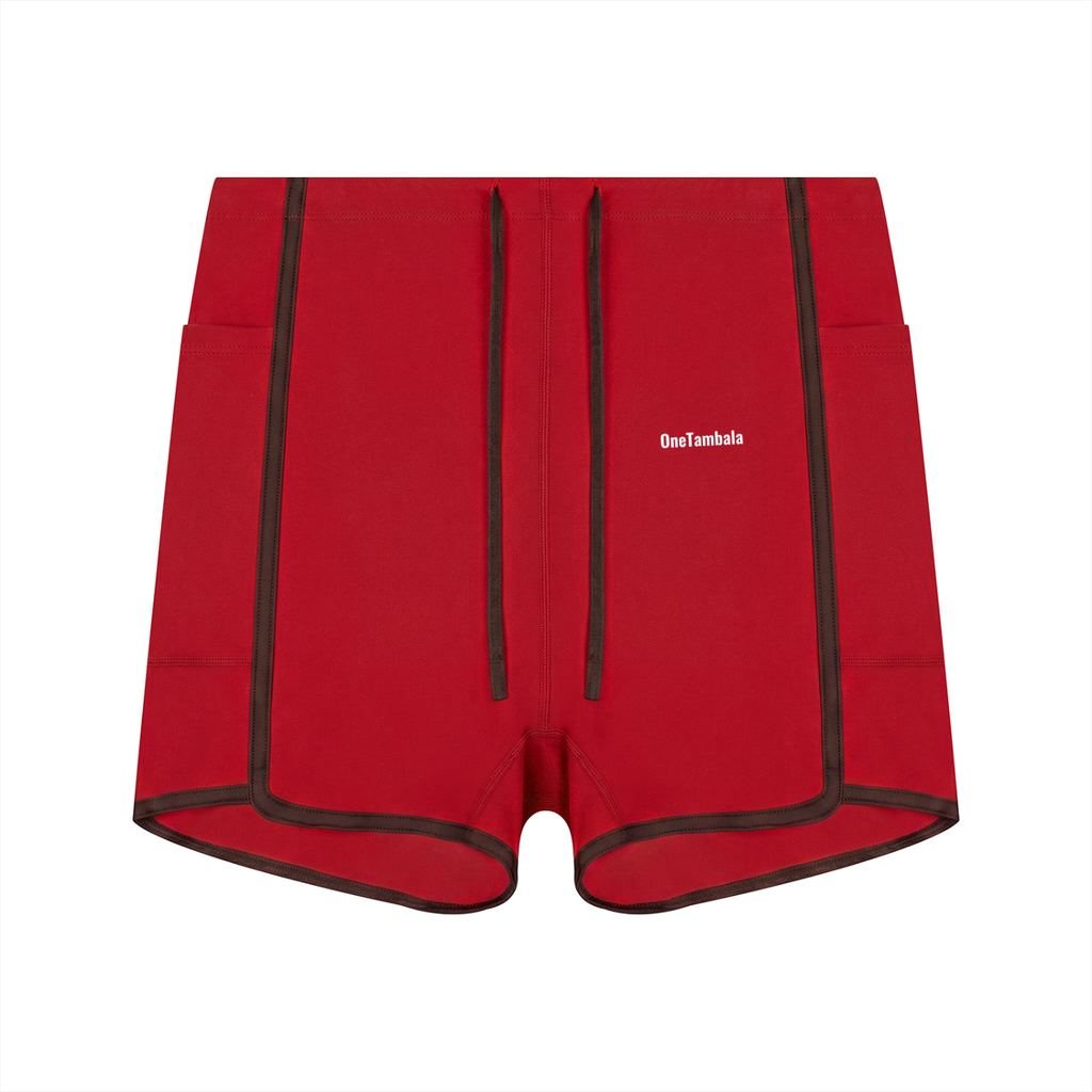 Women's High Waisted Ringer Yoga Shorts