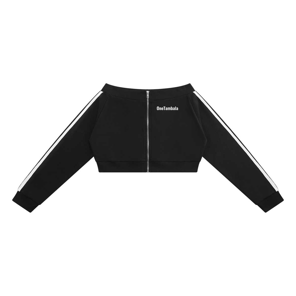 Women's Off-Shoulder Full Zip Hoodie
