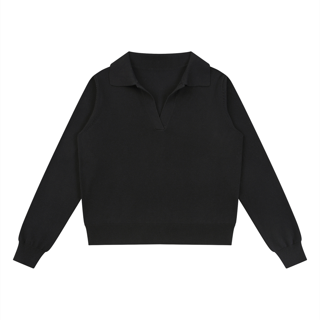 Women’s Collared Pullover Knit Sweater