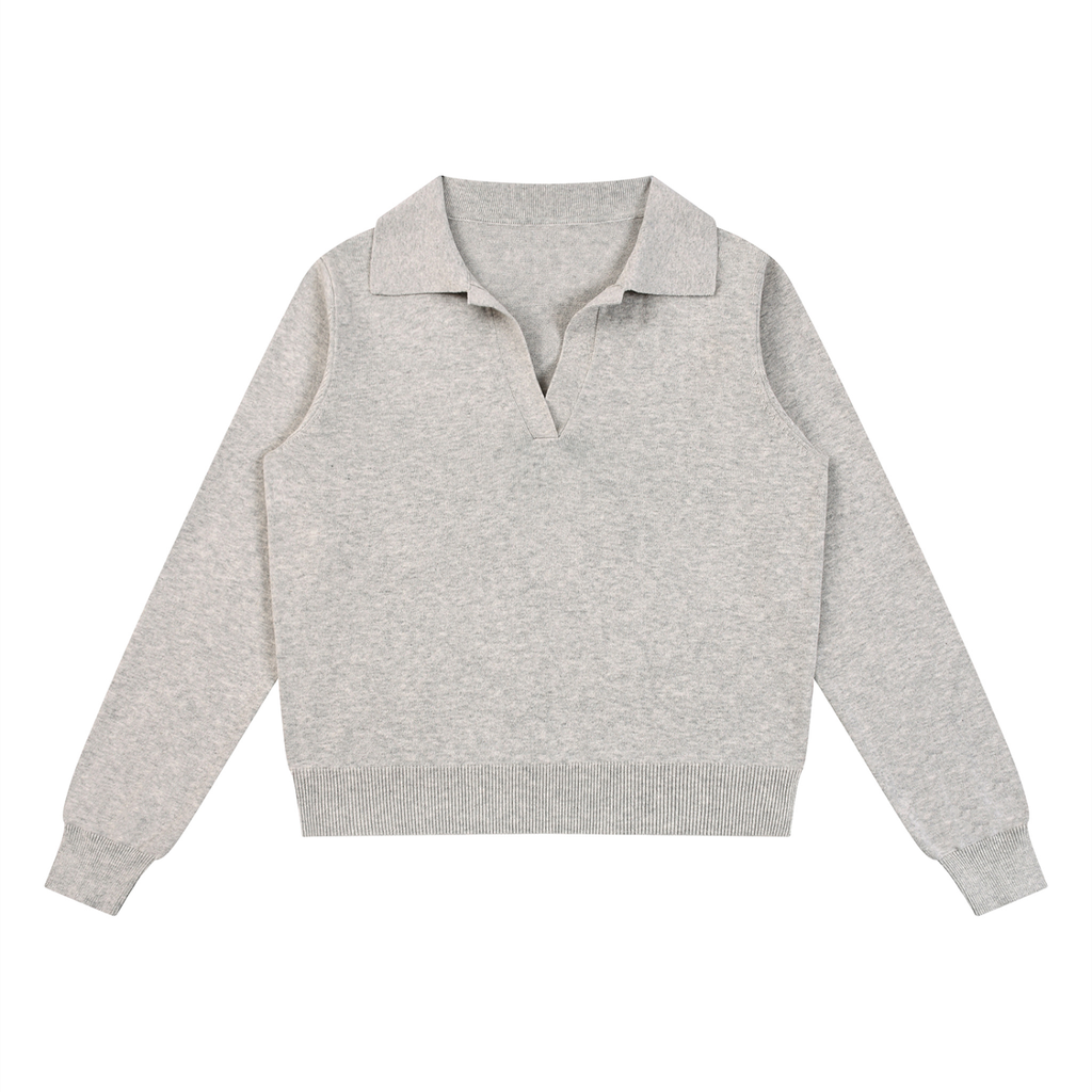 Women’s Collared Pullover Knit Sweater
