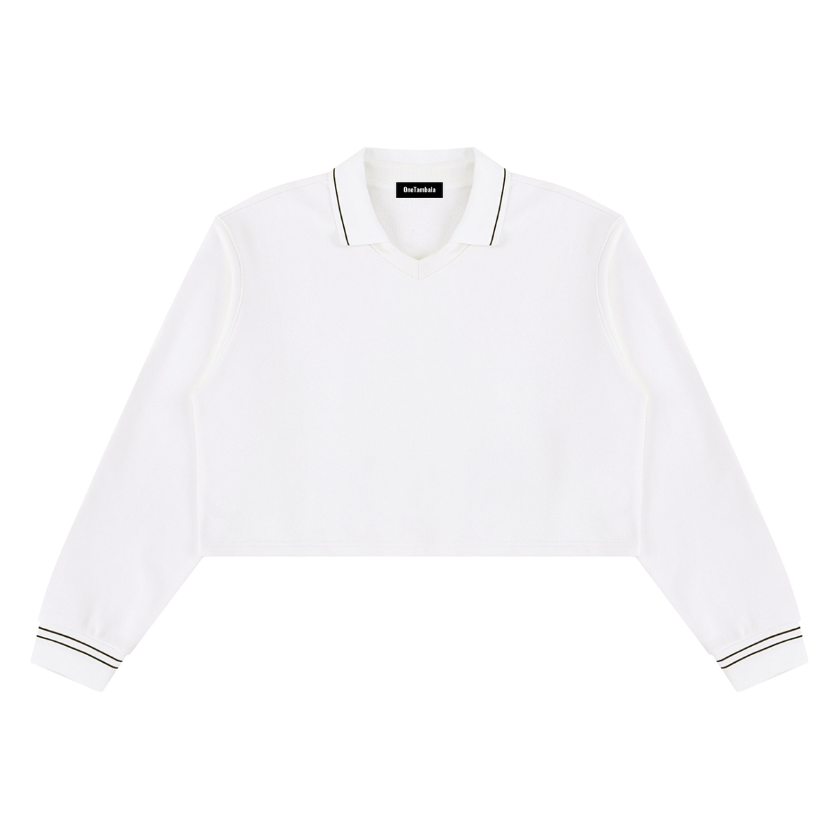Women’s Crop Collared Sweatshirt