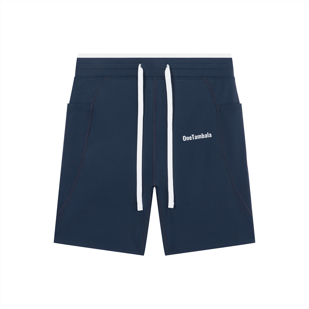 Women's High Rise Color Block Yoga Shorts