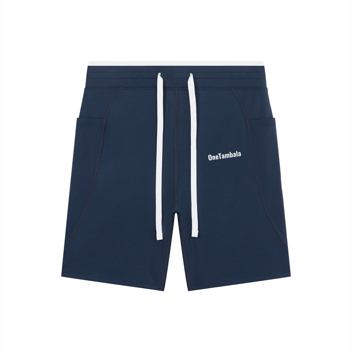 Women's High Rise Color Block Yoga Shorts