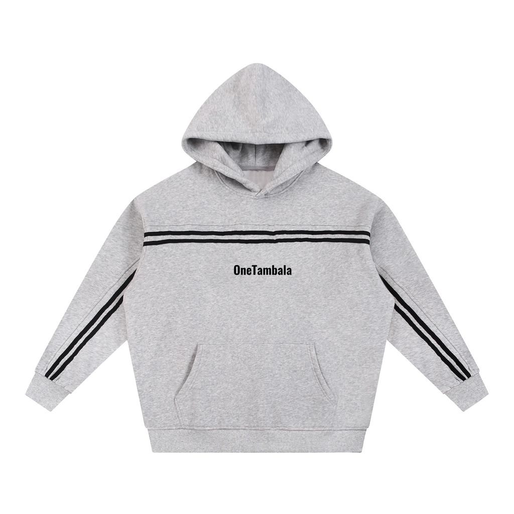 Sun Fade Contrast Tape Fleece Hoodie