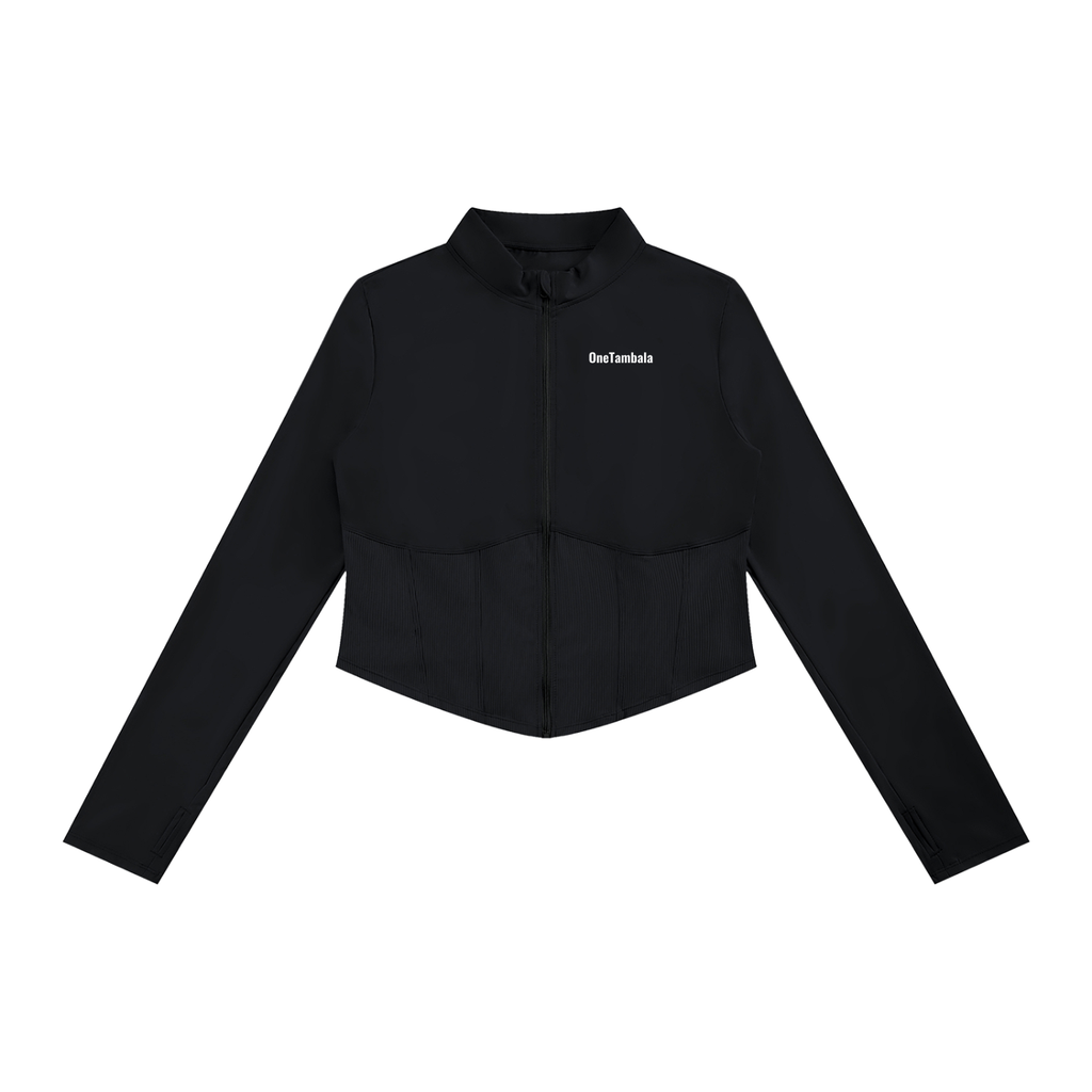 Women's Slim Fit Full-Zip Yoga Jacket
