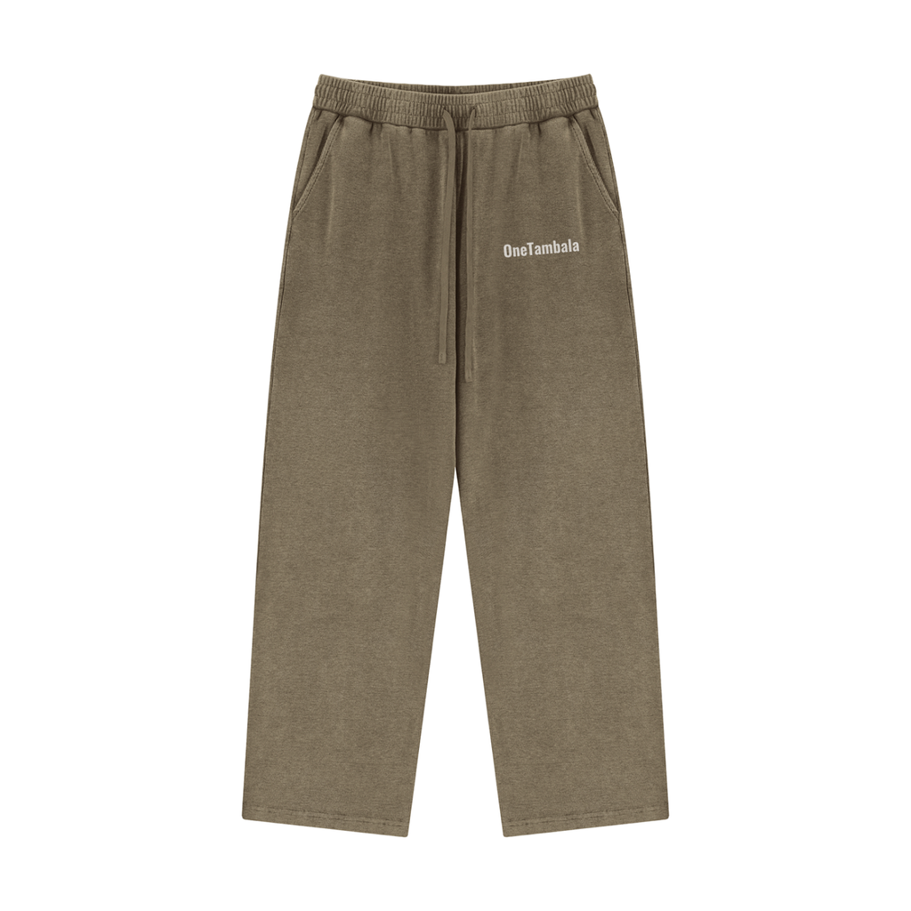 Unisex Mineral Wash Waffle Sweatpants