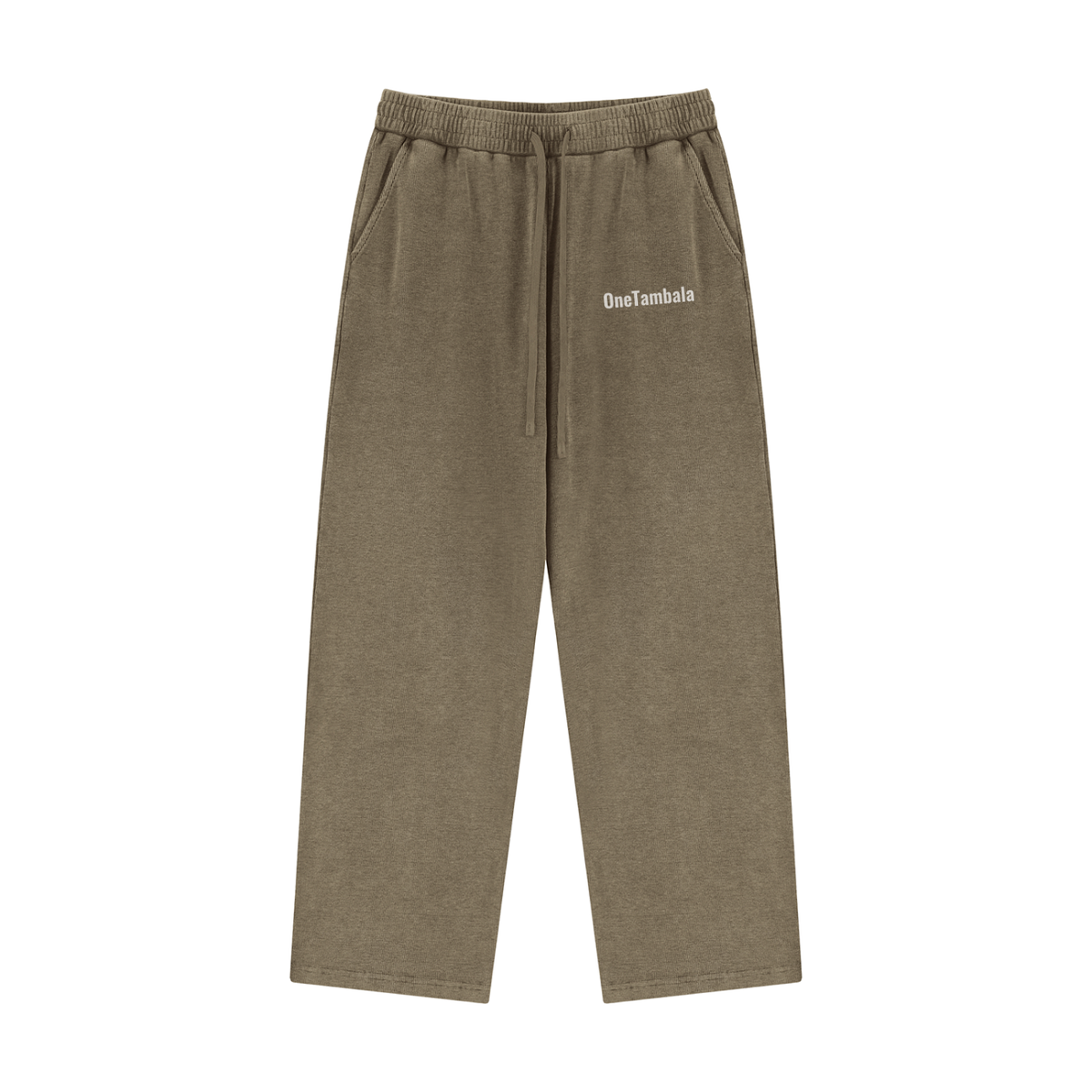 Unisex Mineral Wash Waffle Sweatpants
