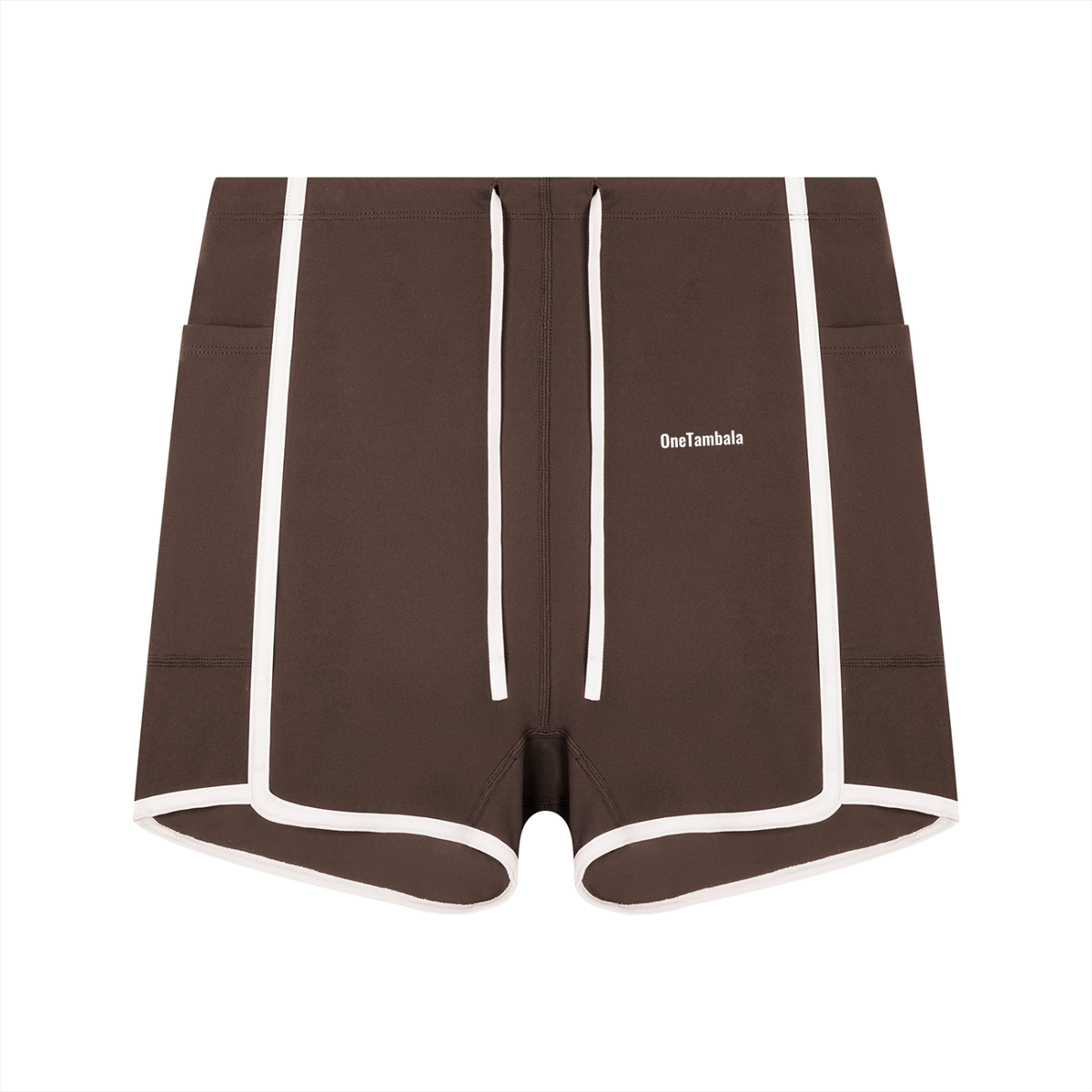 Women's High Waisted Ringer Yoga Shorts