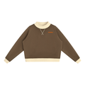 Women’s Mock Neck Crewneck Sweatshirt