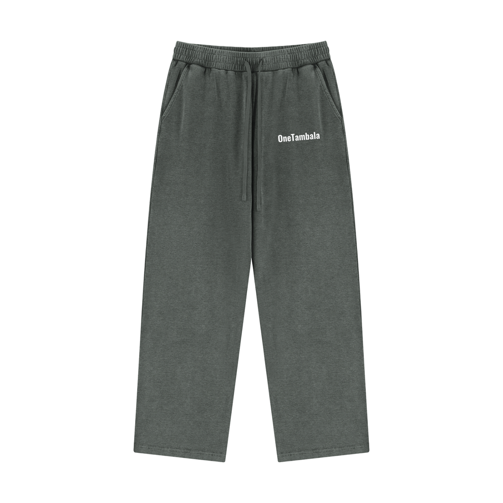 Unisex Mineral Wash Waffle Sweatpants