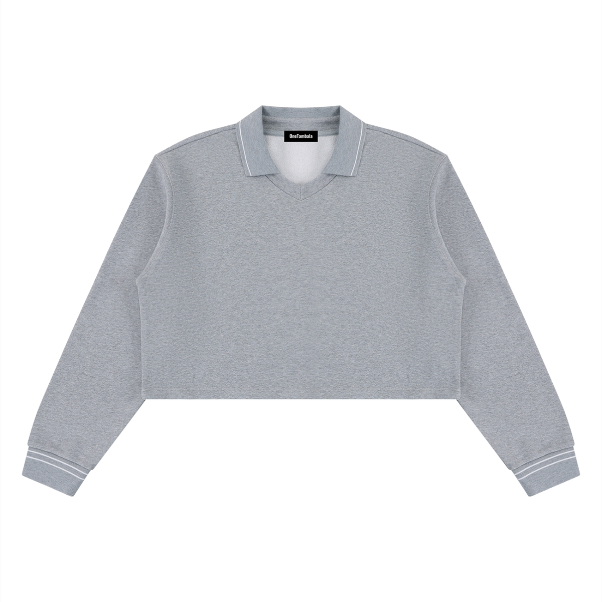 Women’s Crop Collared Sweatshirt