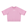 Unisex Vintage Wash Boxy Short Sleeve Sweatshirt