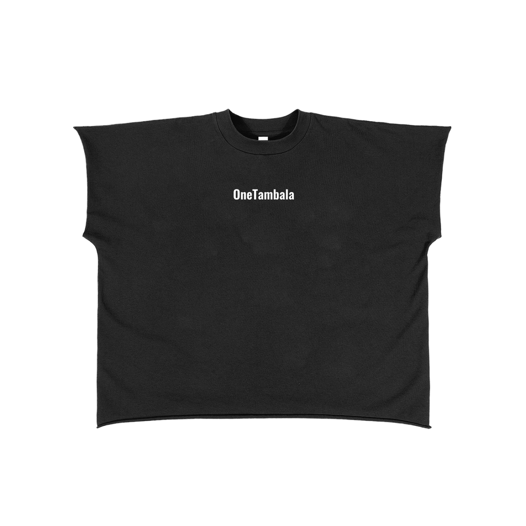 Raw Edge Boxy Non-Shrink T-Shirt