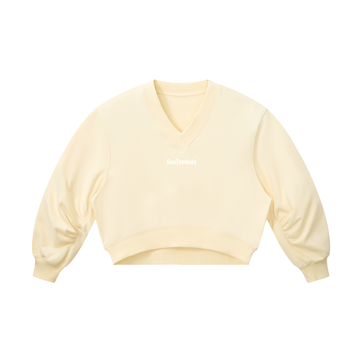 Women’s Crop V-Neck Sweatshirt