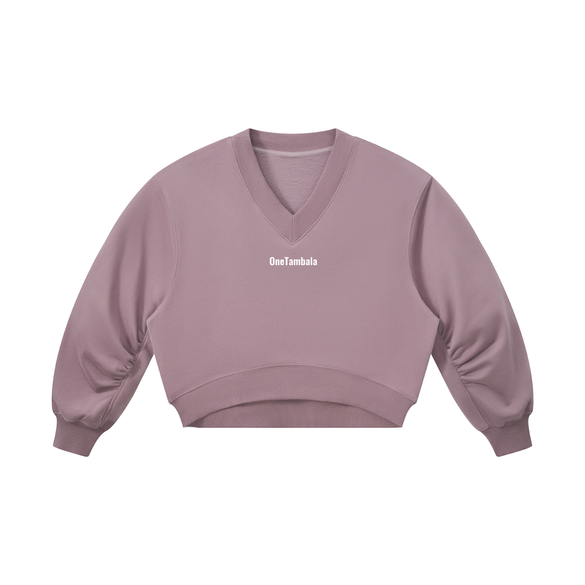Women’s Crop V-Neck Sweatshirt